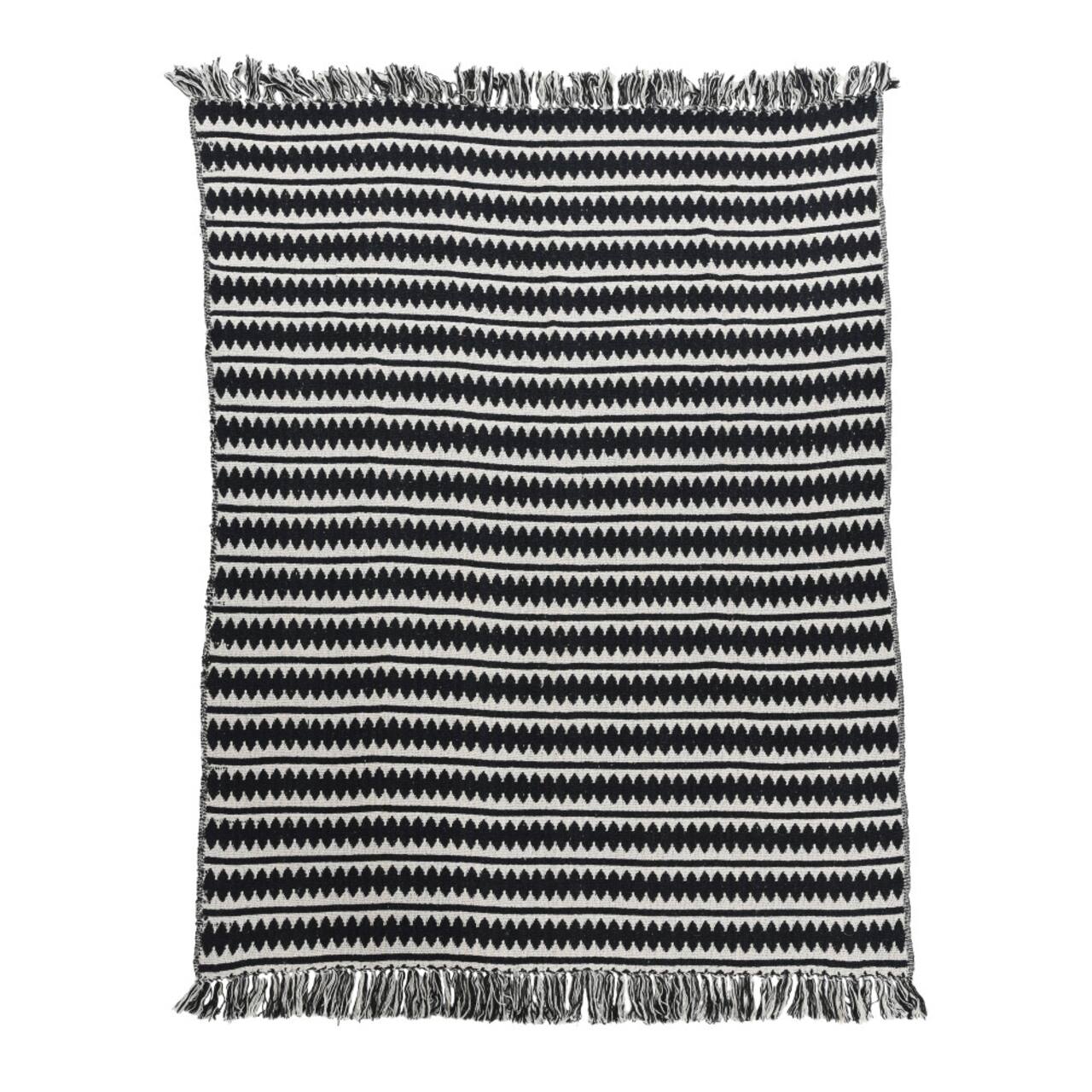Hello Honey® Striped Cotton Throw Blanket with Fringe